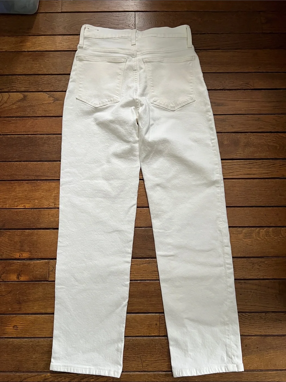 Madewell White Perfect Vintage Straight Leg Jeans Size 26 New With Tags NWT